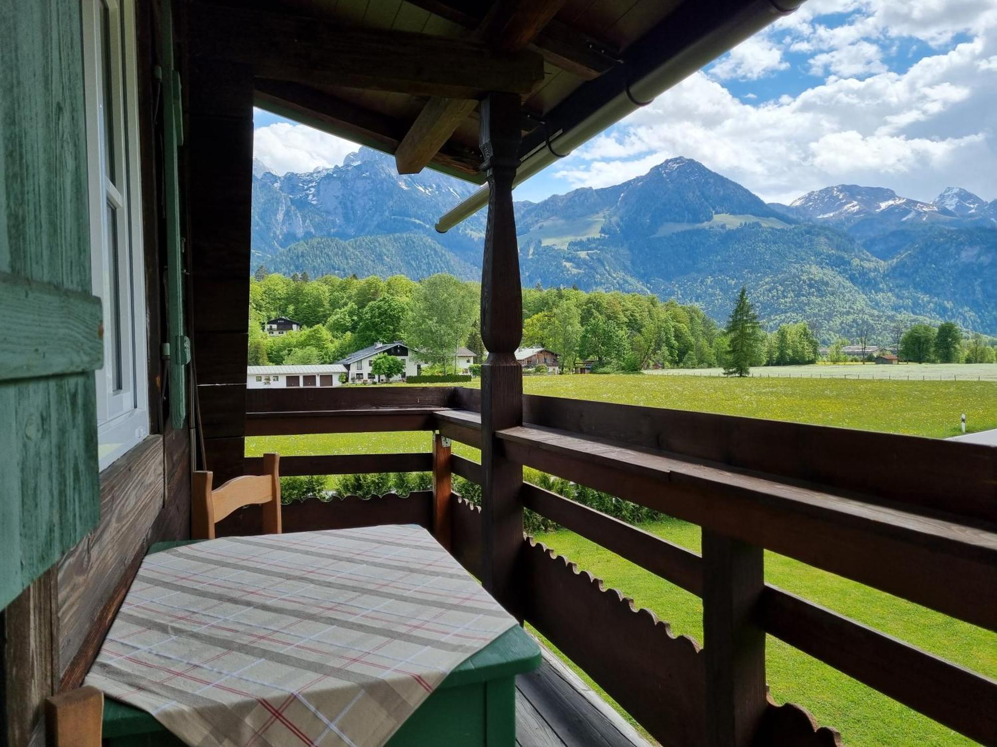 Exklusive Fewo Drachleck Mit 3 Schlafzimmern & Panoramabergblick In Bester Lage Schönau am Königssee Exteriör bild